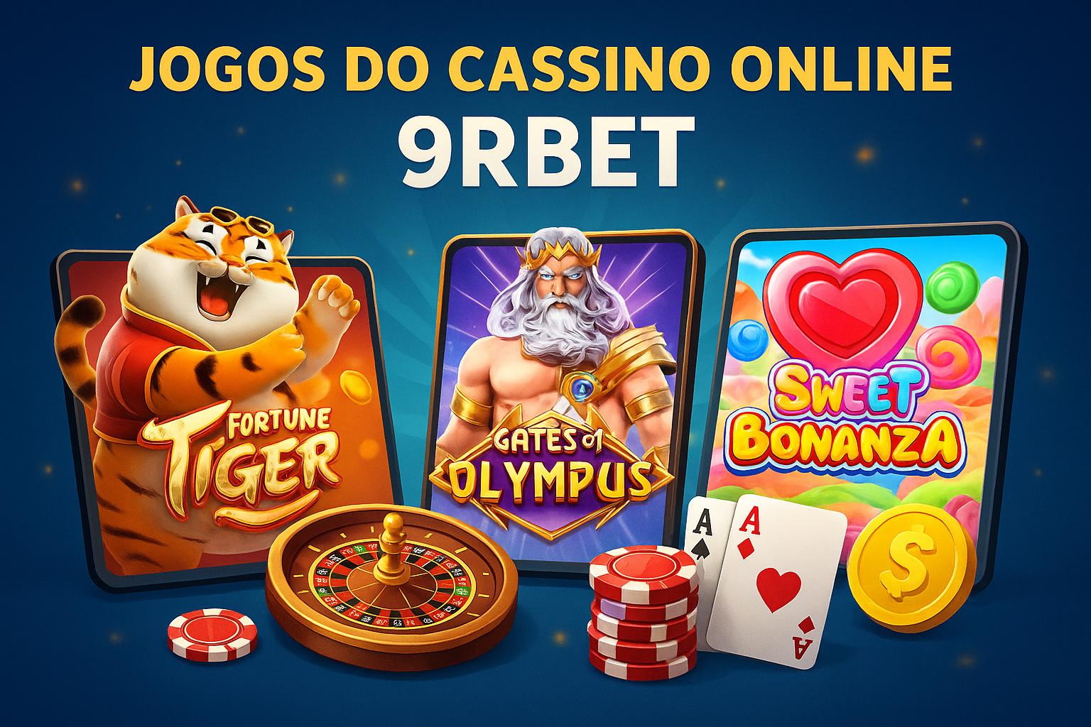 Jogos de cassino online inovadores e emocionantes na 9RBET